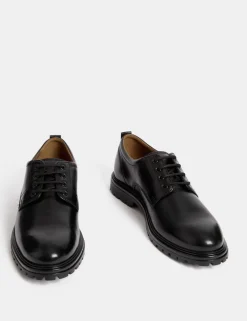 Leather Derby Shoes