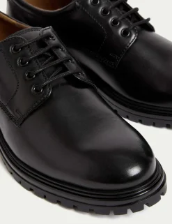 Leather Derby Shoes