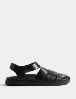 Leather Fisherman Sandals