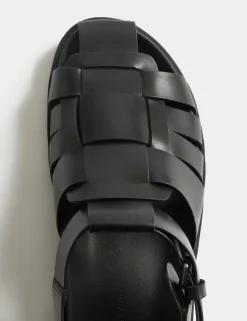 Leather Fisherman Sandals