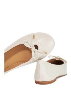 Leather Flat Ballet Pumps