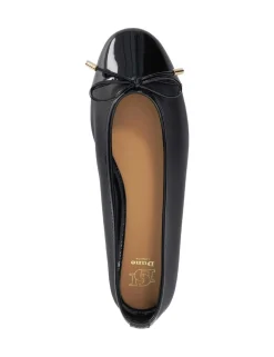 Leather Flat Ballet Pumps