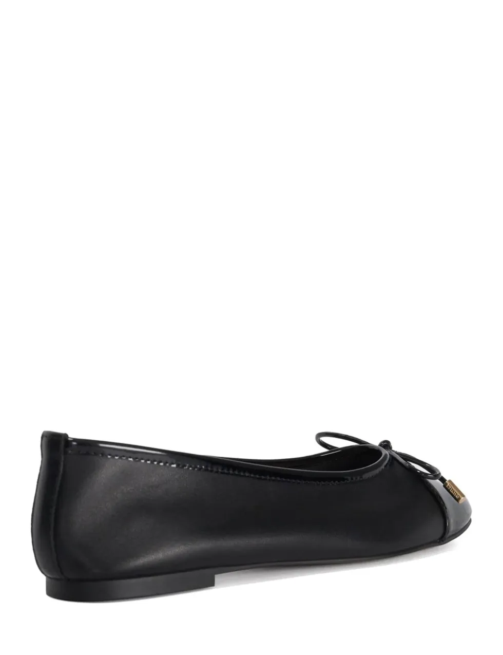Leather Flat Ballet Pumps