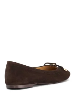 Leather Flat Ballet Pumps