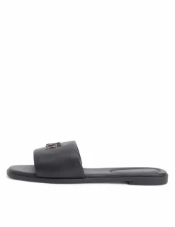 Leather Flat Mules