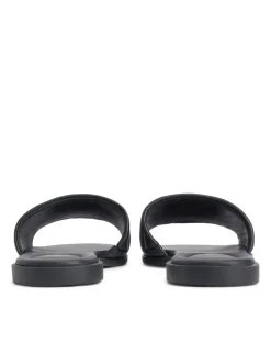 Leather Flat Mules