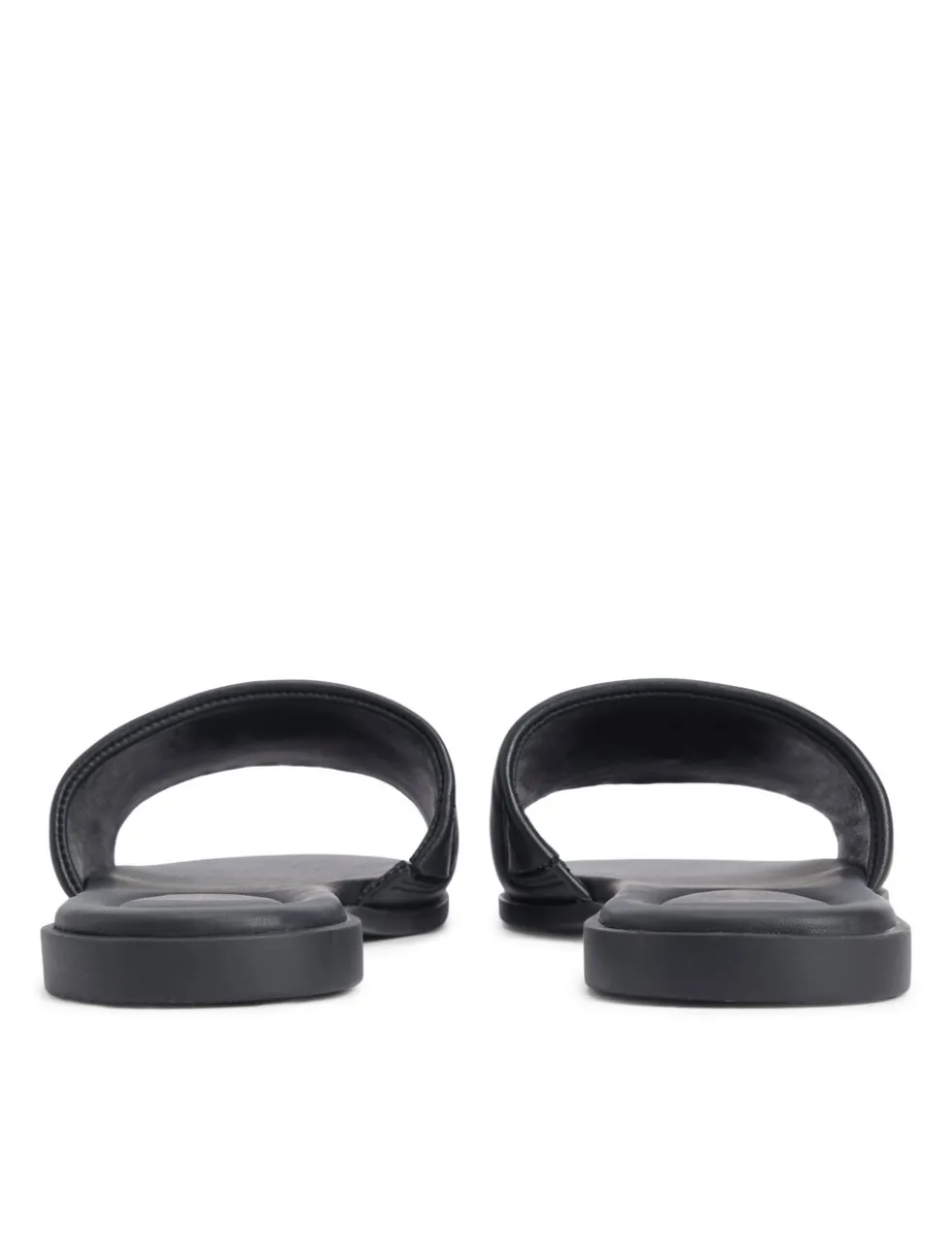 Leather Flat Mules