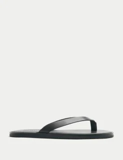 Leather Flip Flops