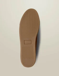 Leather Gum Sole Trainers