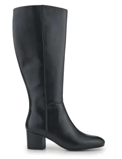 Leather Knee High Boots