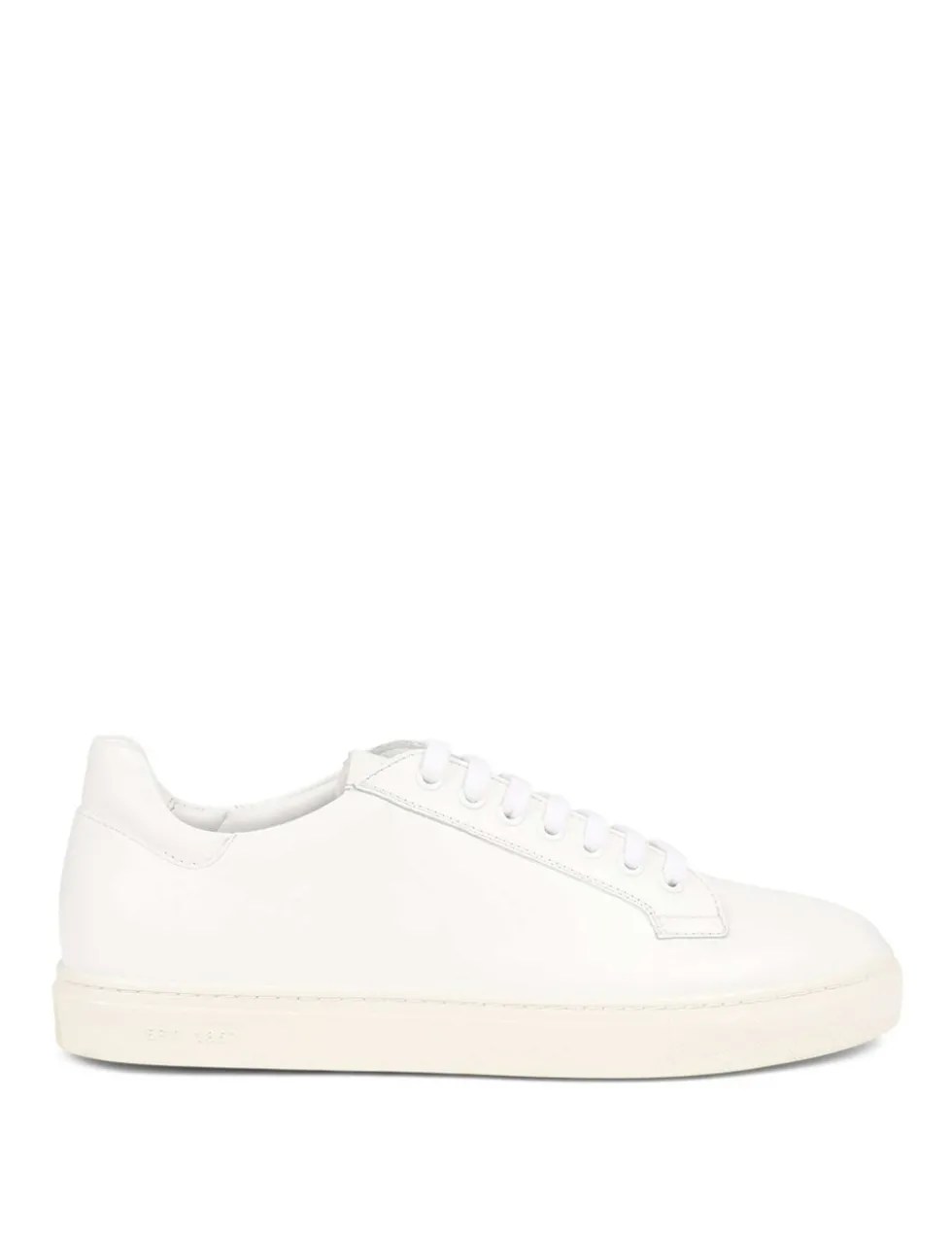Leather Lace Up Trainers