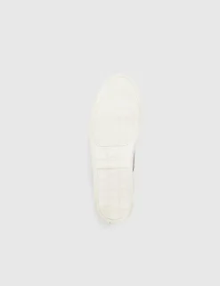 Leather Lace Up Trainers