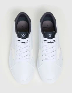 Leather Lace Up Trainers