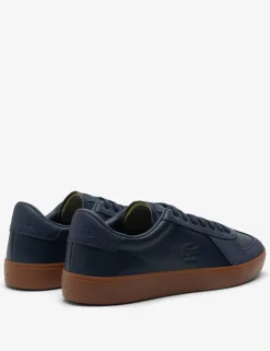 Leather Lace Up Trainers