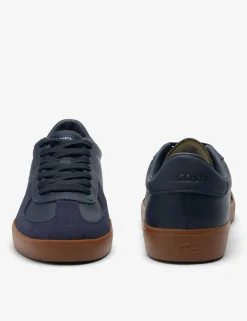 Leather Lace Up Trainers