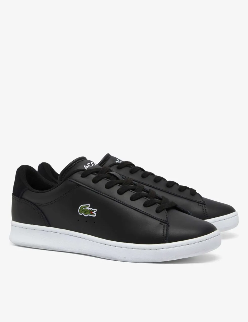 Leather Lace Up Trainers