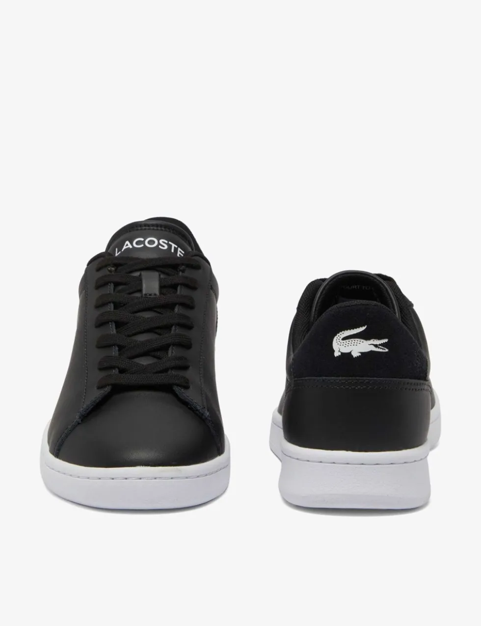 Leather Lace Up Trainers