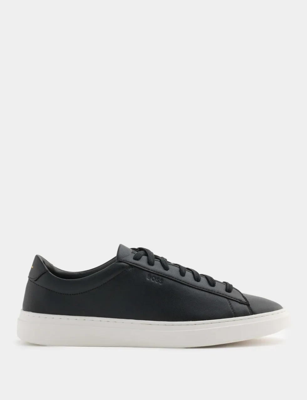 Leather Lace Up Trainers