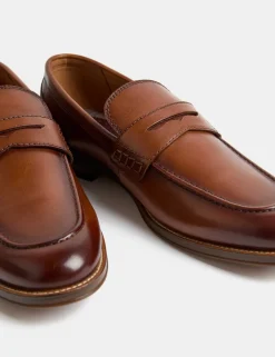 Leather Loafers