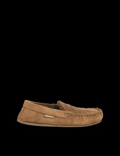 Leather Moccasin Slippers