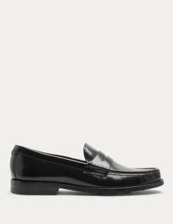 Leather Penny Loafers
