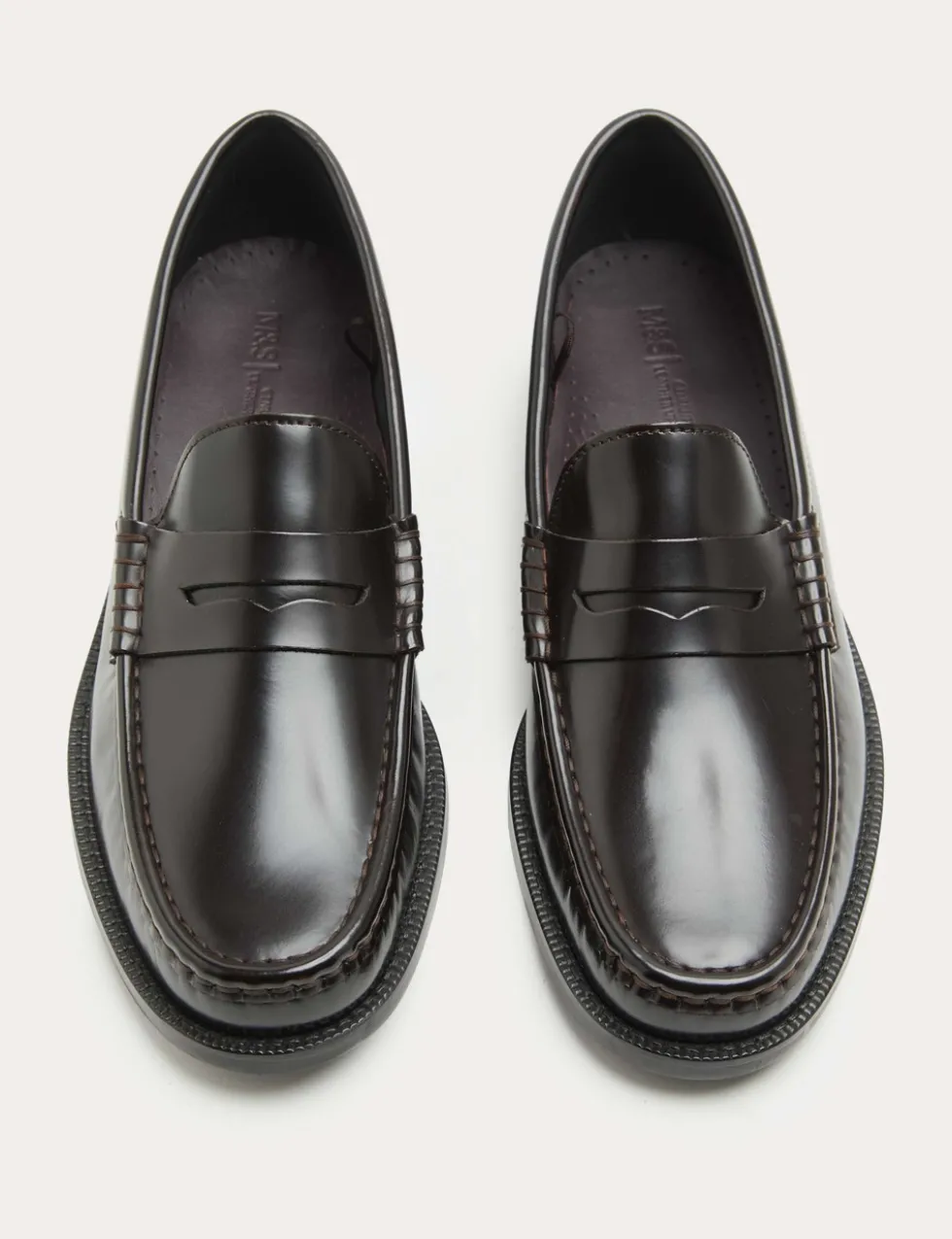 Leather Penny Loafers