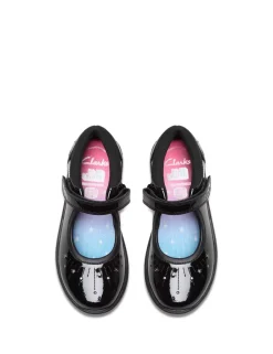 Leather Riptape School Shoes (8 Small-2½ Large)