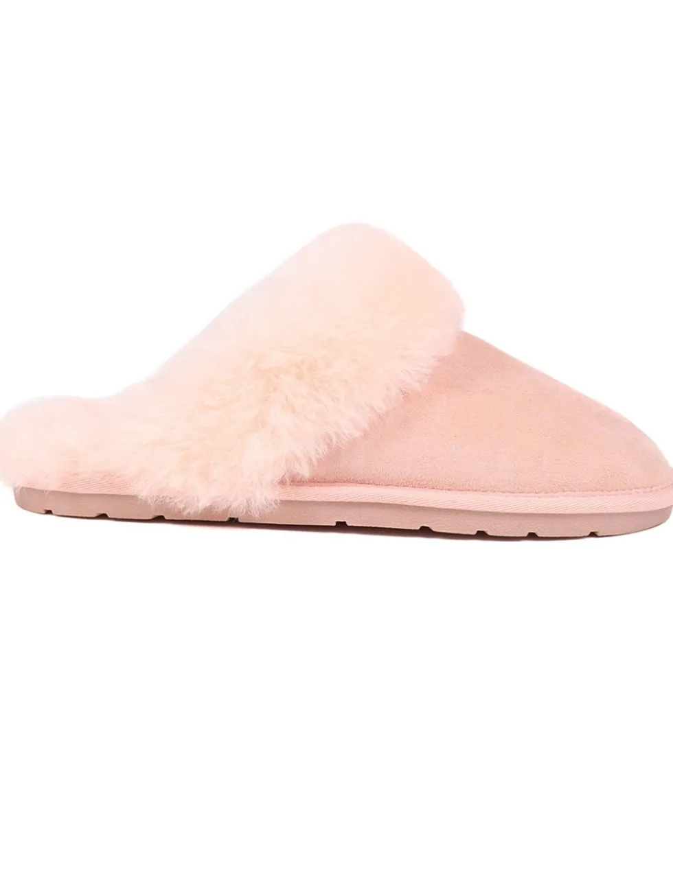 Leather Sheepskin Mule Slippers