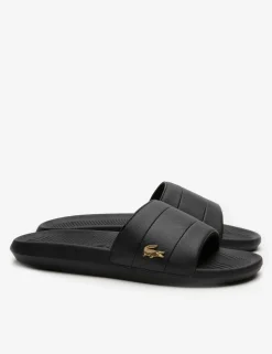 Leather Slider Sandals