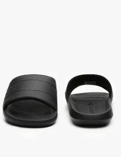Leather Slider Sandals