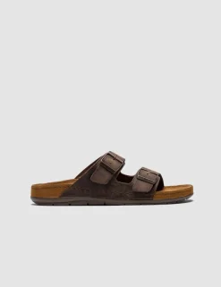 Leather Sliders