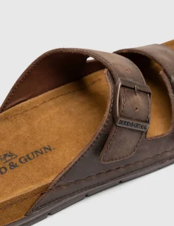Leather Sliders
