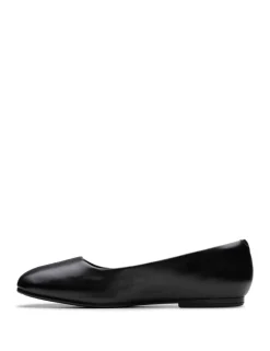 Leather Slip On Flat Ballet Pumps