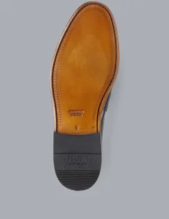 Leather Slip On Loafers