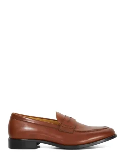 Leather Slip On Loafers
