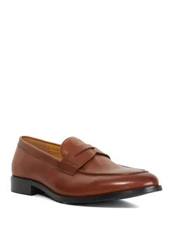 Leather Slip On Loafers