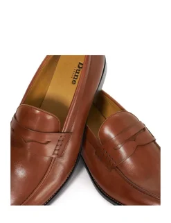 Leather Slip On Loafers