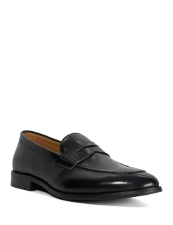 Leather Slip On Loafers