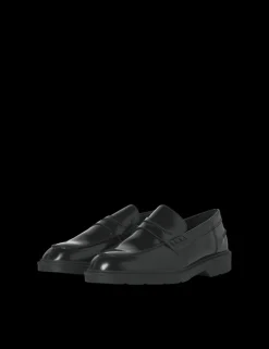 Leather Slip-On Loafers