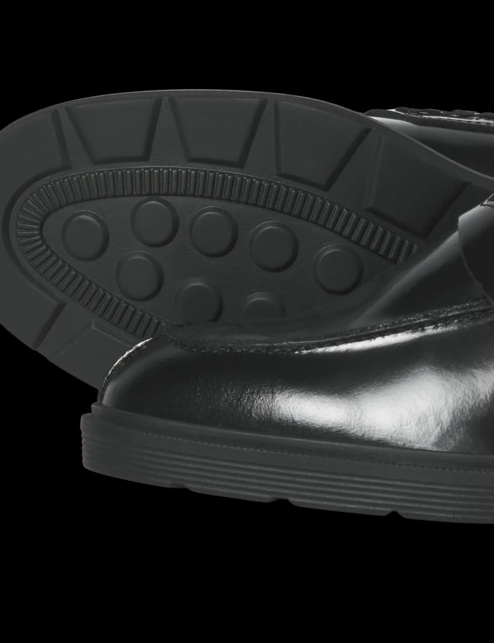 Leather Slip-On Loafers
