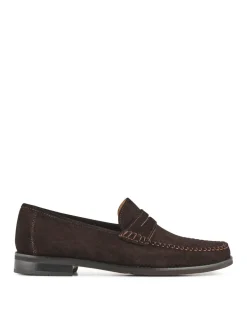 Leather Slip-On Loafers