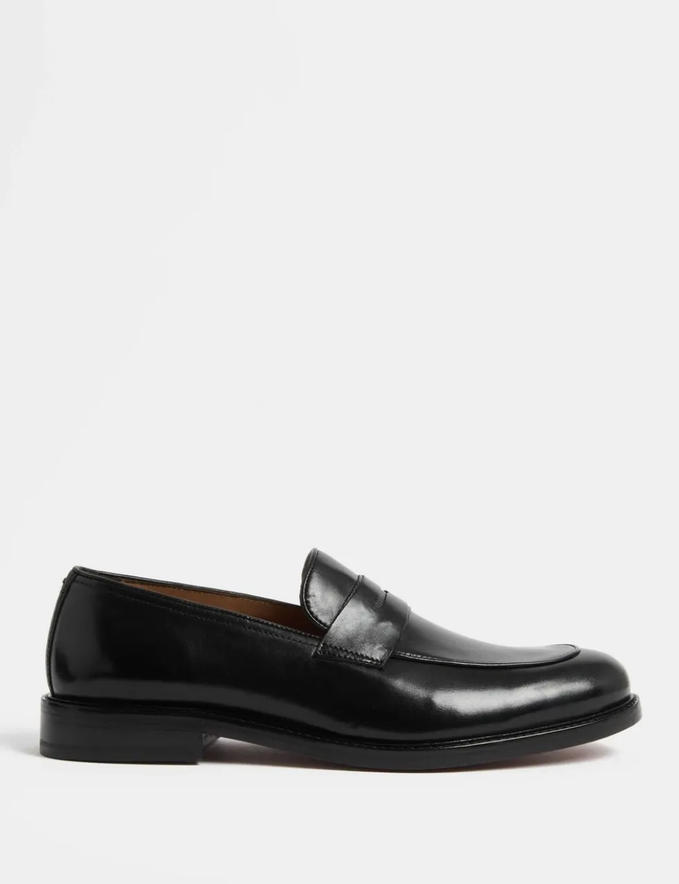 Leather Slip-on Loafers