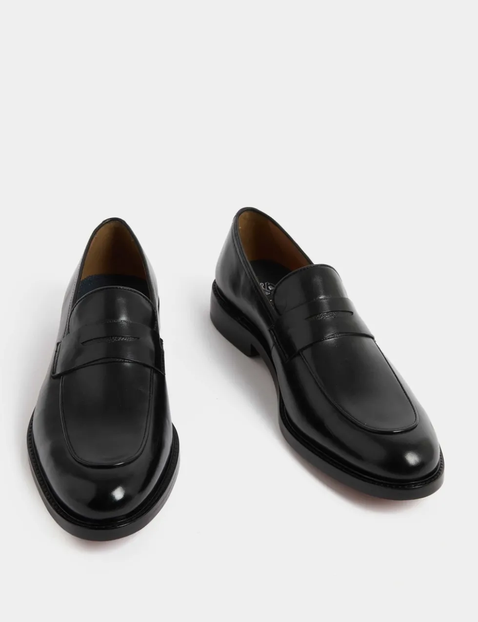 Leather Slip-on Loafers