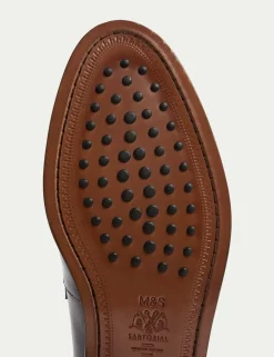Leather Slip-on Loafers
