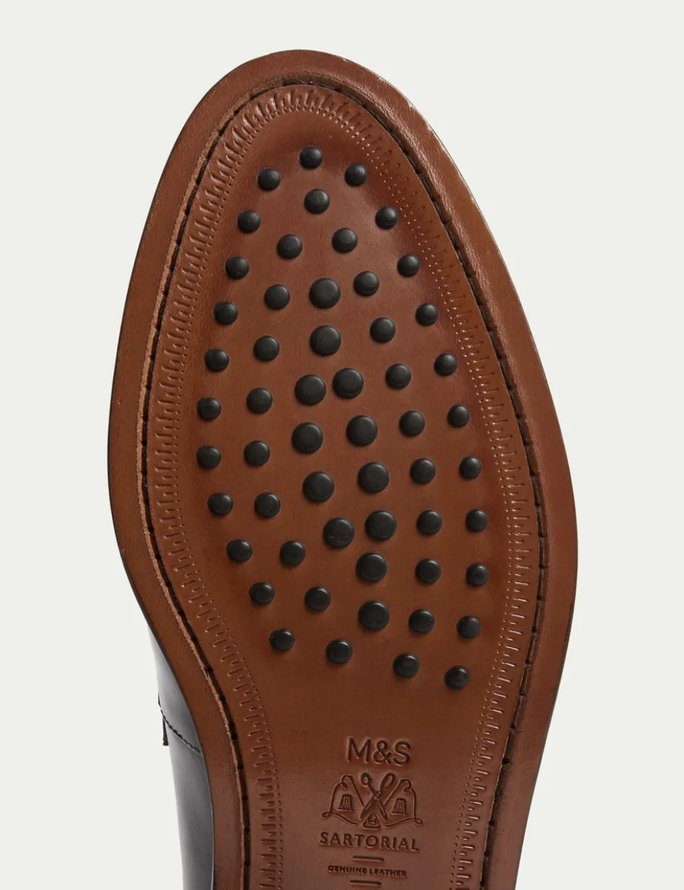 Leather Slip-on Loafers