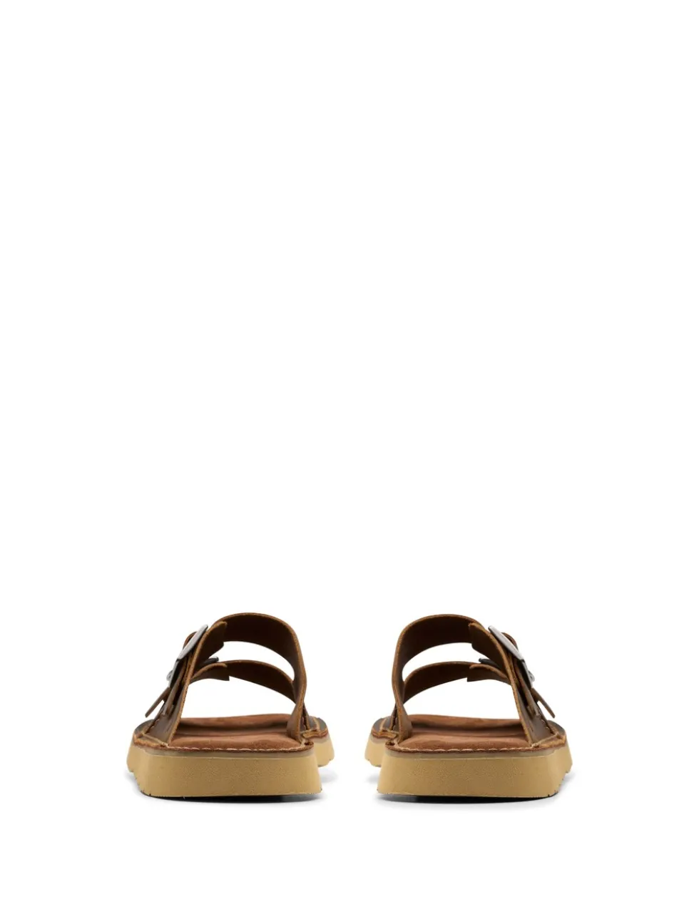 Leather Slip-On Sandals