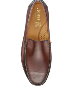 Leather Slip-On Shoes