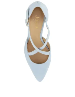 Leather Stiletto Heel Court Shoes