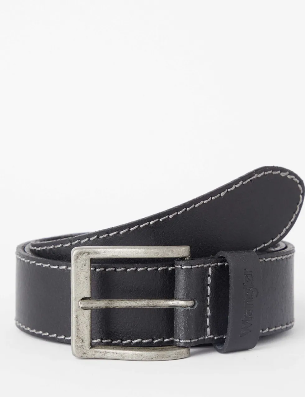 Leather Stitch Detail Belt
