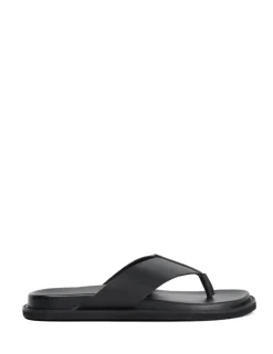 Leather Toe Post Sandals